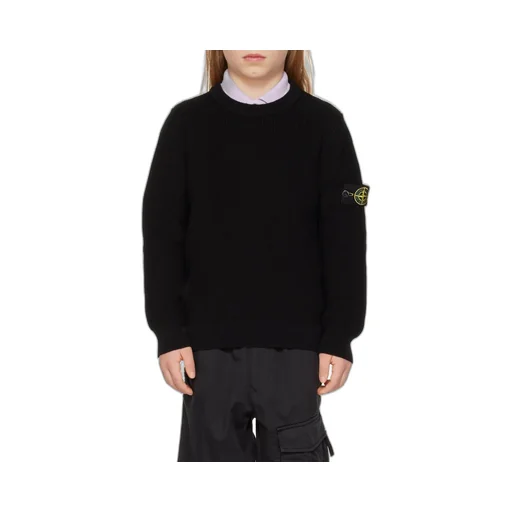 Logo-Patch Sleeve Sweatshirt