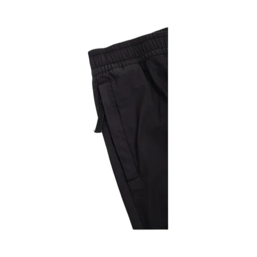Compass-Motif Cotton Trousers