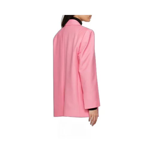 Oversized Dart Jacket In Wool And Mohair