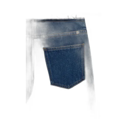 Wide Fit Pants In Denim