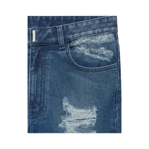 Givenchy Slim Fit Destroyed Jeans