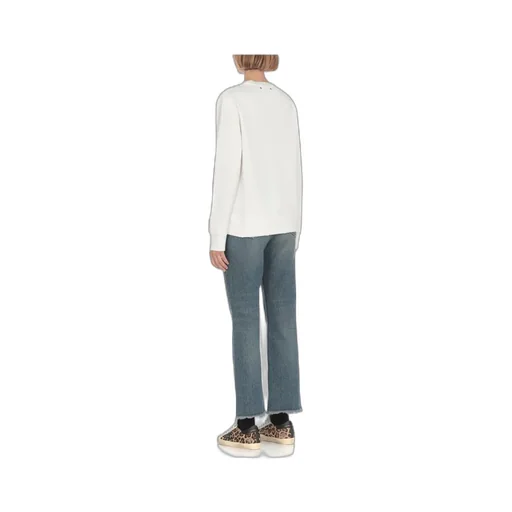 Golden Goose Deluxe Brand Logo Patch Crewneck Sweatshirt