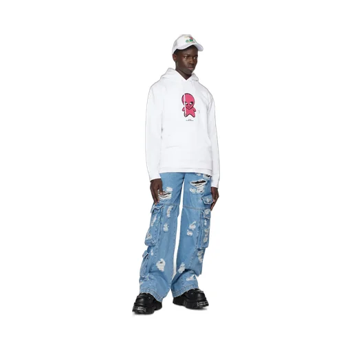 Gcds Weirdo Drawstring Hoodie