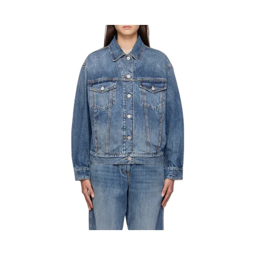 Logo-Patch Denim Jacket