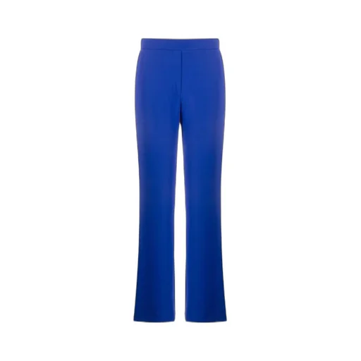 P.A.R.O.S.H. Elastic Waist Wide-Leg Trousers