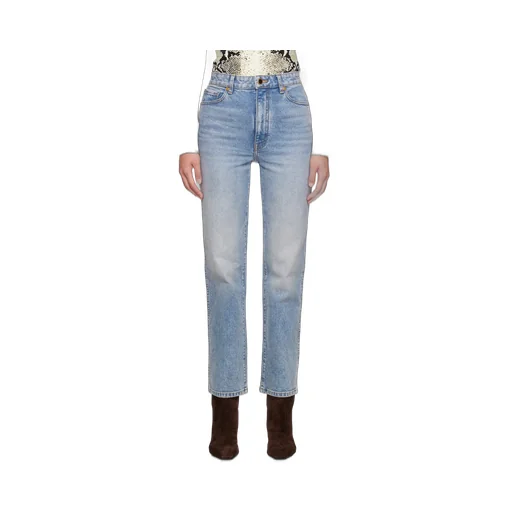 Khaite Abigail High Waist Jeans