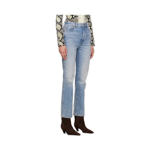 Khaite Abigail High Waist Jeans