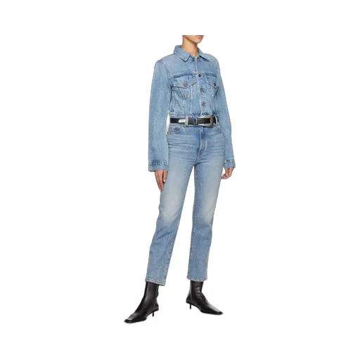 Khaite Abigail High Waist Jeans