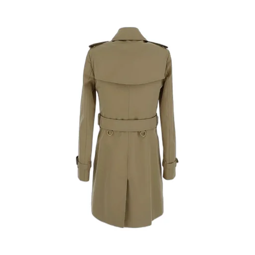 Burberry Belted-Waist Double-Breasted Trench Coat