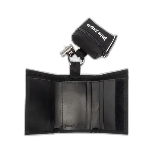 Palm Angels Logo Printed Strapped Wallet