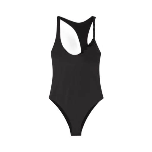 Asymmetric Cut-Out Swimsuit