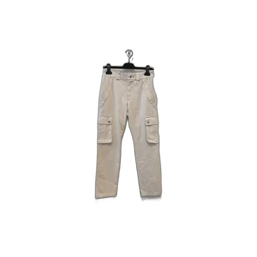 Isabel Marant Straight-Leg Cropped Cargo Pants