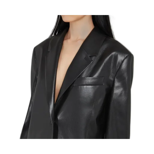 Single-Breasted Long-Sleeved Jacket