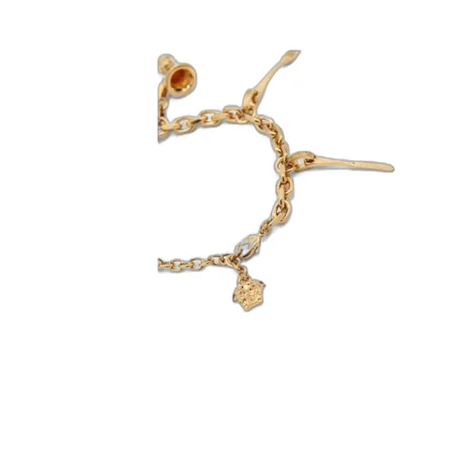 Pendant-Detail Chain-Link Bracelet