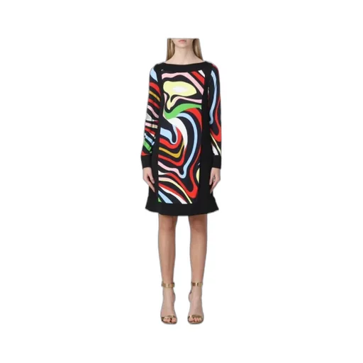 Marmo-Print Mini Dress