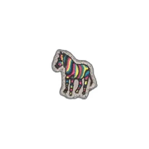 Ps Paul Smith Zebra Patch Zipped Drawstring Hoodie