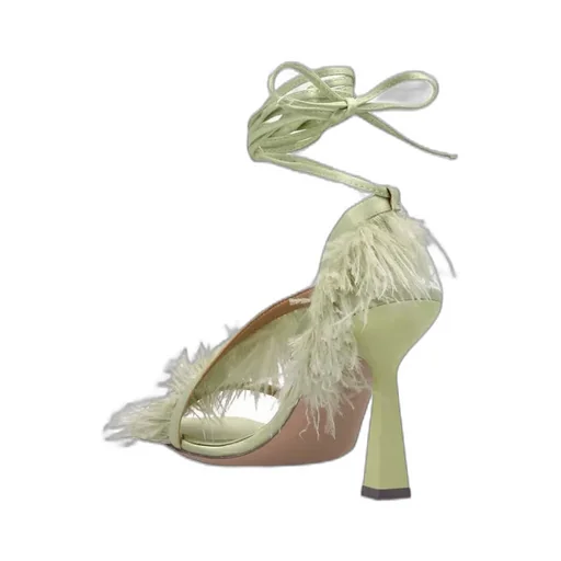 Sebastian Feather Tie Sandals