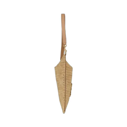 Saint Laurent Oxalis Logo Plaque Shopping Bag