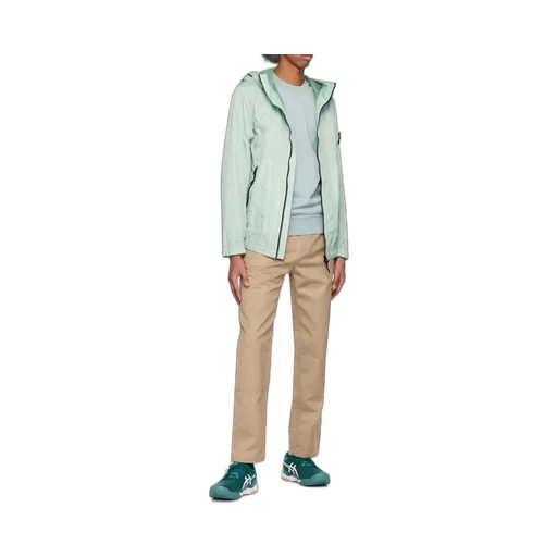 Compass-Patch Hooded Jacket