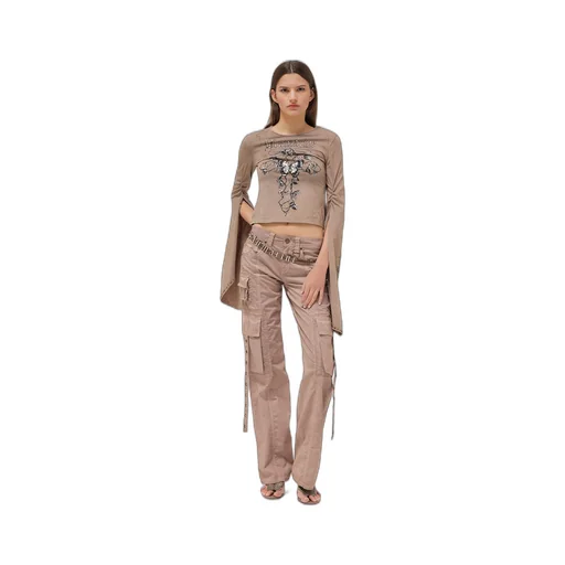 Low-Rise Cargo Trousers