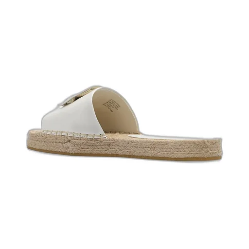 Tory Burch Double T Slip-On Espadrille Slides