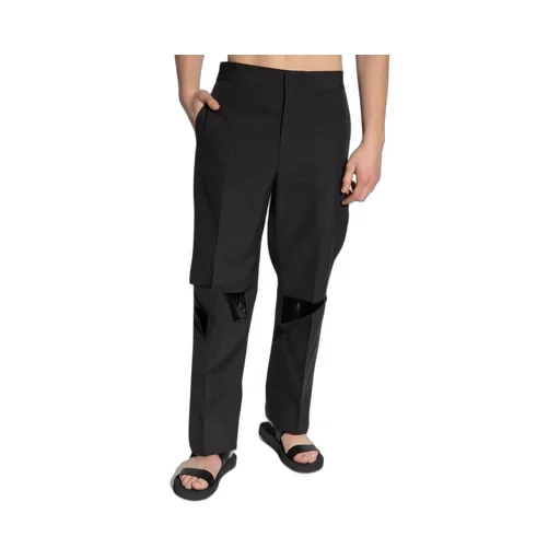 Givenchy Worn Effect Straight-Leg Trousers