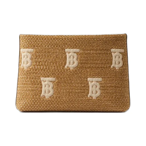 Burberry Monogram Zipped Pouch