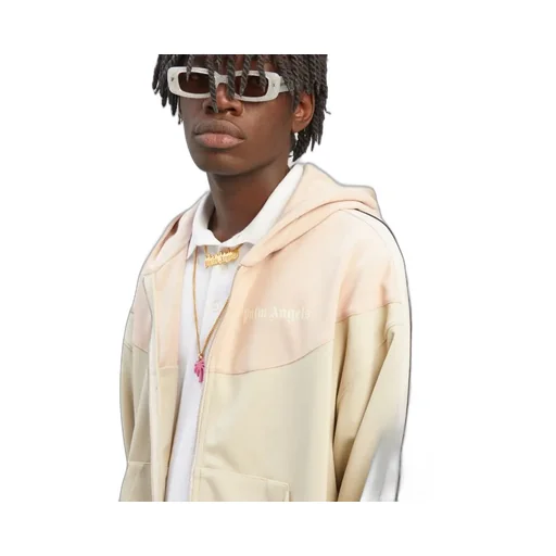 Palm Angels Two-Tone Hooded Jacket