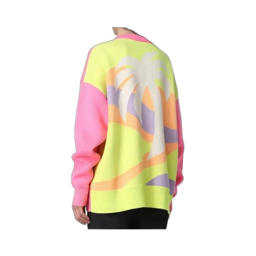 Palm Angels Palm Tree Intarsia Crewneck Jumper