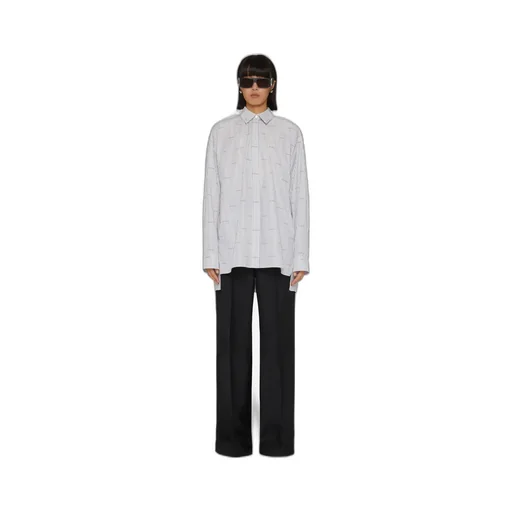 Givenchy	Allover 4G Patterned Oversized Shirt