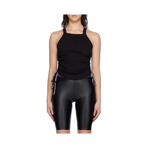 Lace-Up Halterneck Top