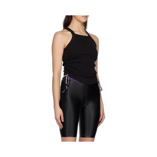 Lace-Up Halterneck Top
