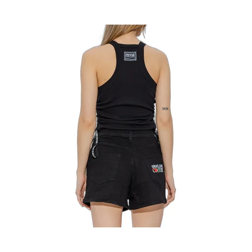Lace-Up Halterneck Top