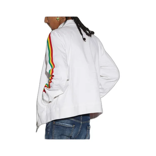 Dsquared2 Zip-Up Long-Sleeved Bomber Jacket