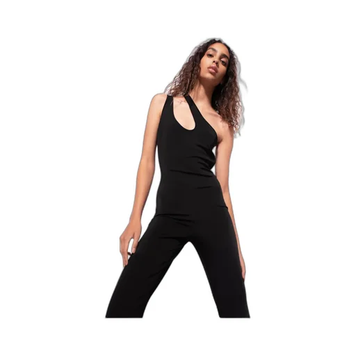 Pinko Cut-Out Sleeveless Flared-Leg Jumpsuit