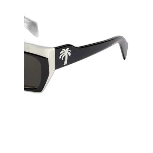 Palm Angels Empire Rectangular Frame Sunglasses