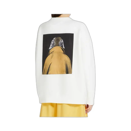 Max Mara Logo Embroidered Crewneck Sweatshirt