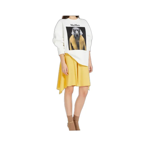 Max Mara Logo Embroidered Crewneck Sweatshirt