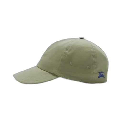 Burberry Equestrian Knight Logo Embroidered Curved-Peak Baseball Cap