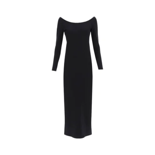 Strapless Long-Sleeved Dress