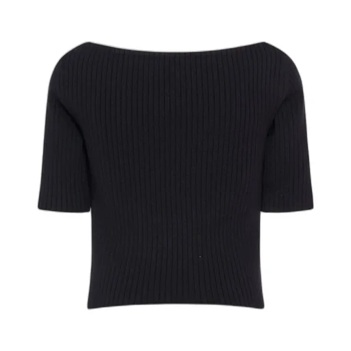 Short-Sleeved Sweater