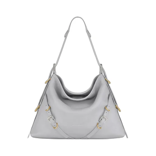 Givenchy Voyou Logo Detailed Medium Shoulder Bag