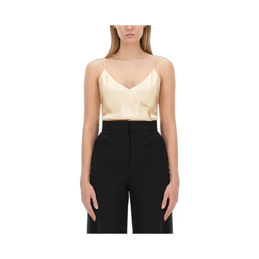 Max Mara Pianoforte Metello V-Neck Sleeveless Top