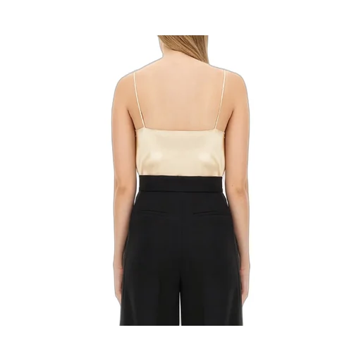 Max Mara Pianoforte Metello V-Neck Sleeveless Top