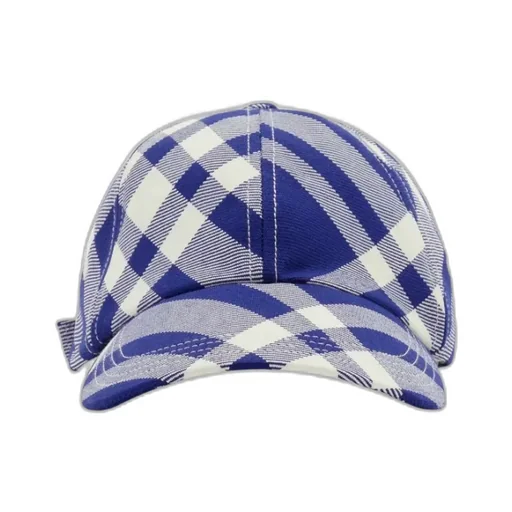 Burberry Plaid-Checked Curved-Peak Baseball Cap