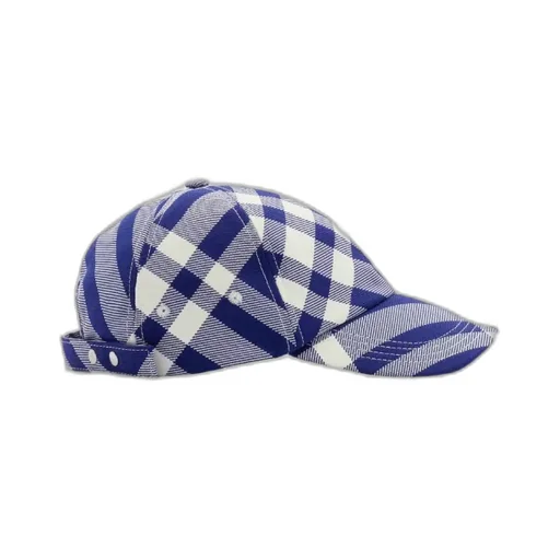 Burberry Plaid-Checked Curved-Peak Baseball Cap