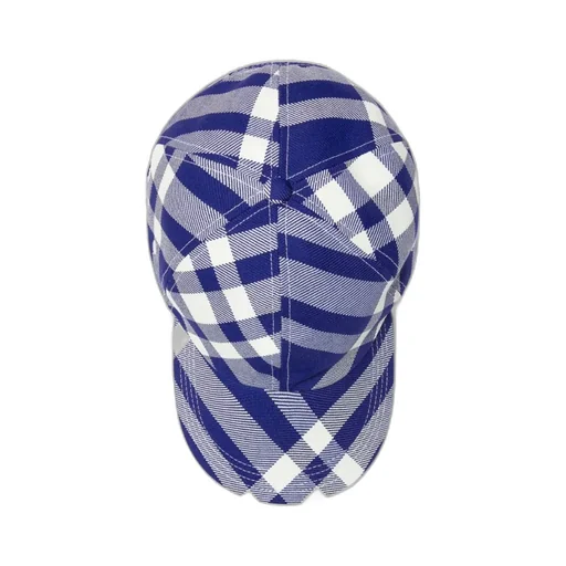Burberry Plaid-Checked Curved-Peak Baseball Cap