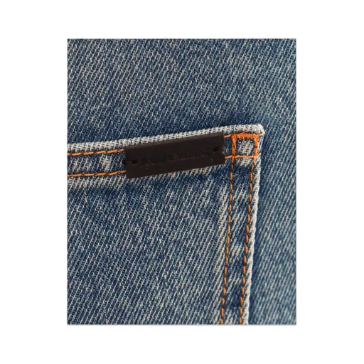 High-Rise Straight-Leg Jeans