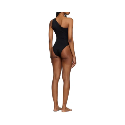 Versace One-Shoulder Cut-Out Swimsuit