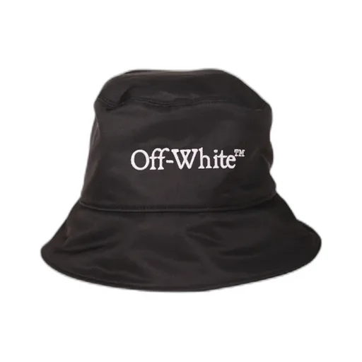 Off-White Logo Embroidered Bucket Hat